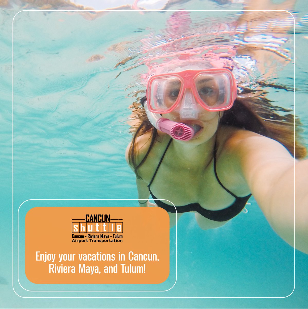 CancunShuttle's tweet photo. A better way to start off your week, enjoy your vacation in Cancun, Riviera Maya, or Tulum! 

CancunShuttle takes you there hassle-free!
https://t.co/dSqJTGKnFc
#VisitMexico #SafeTravels #caribemexicano https://t.co/GPvxC2tOjj