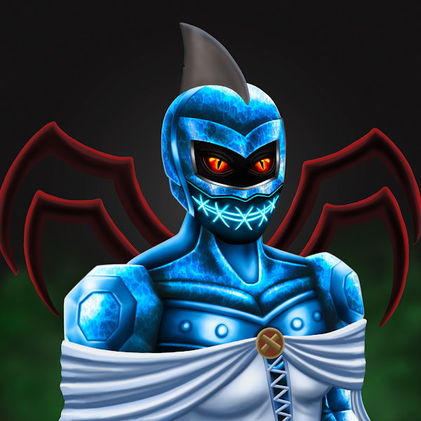 Just got my reveal on my <a href="/DeFiRangers/">The DeFi Rangers</a> V2.. Damn that frost armor looking hella nice!!