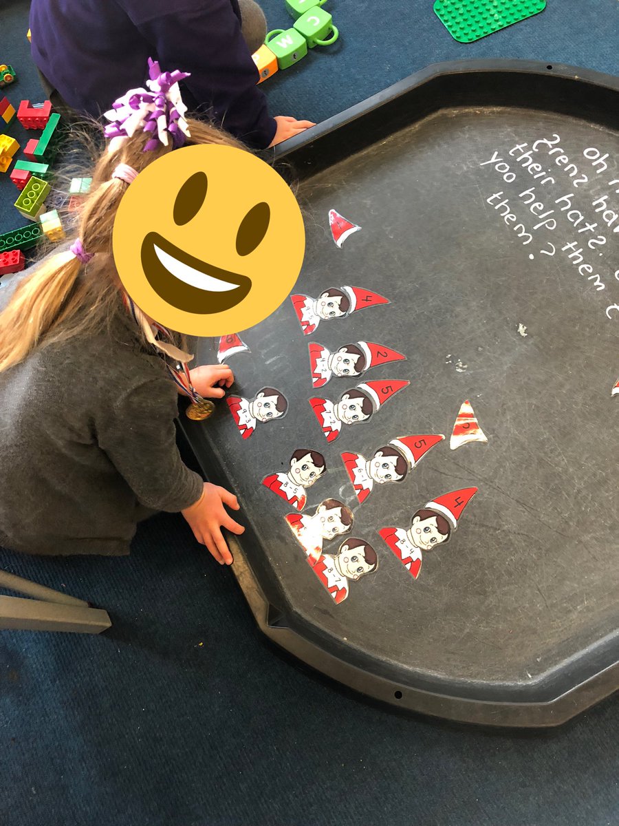 misscedwards's tweet photo. Buddy the Elf and his friends needed help from P1B today 😨 We were delighted to discover we could use our subtraction skills we’ve been learning recently to help them! ❤️🔢 #ElfOnTheShelf #ElfInTheClassroom https://t.co/bppphI4FFE