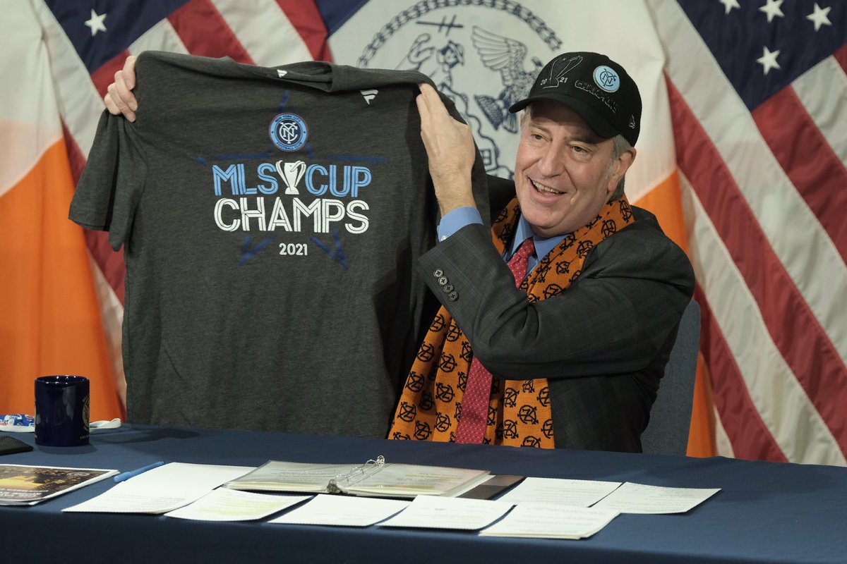 BREAKING: <a href="/NYCMayor/">Mayor Zohran Kwame Mamdani</a> announces a City Hall ceremony to celebrate the #MLSCup winning #NYCFC TOMORROW, December 14 at City Hall. 

Tickets are available today at noon: eventbrite.com/e/nycfc-keys-t…