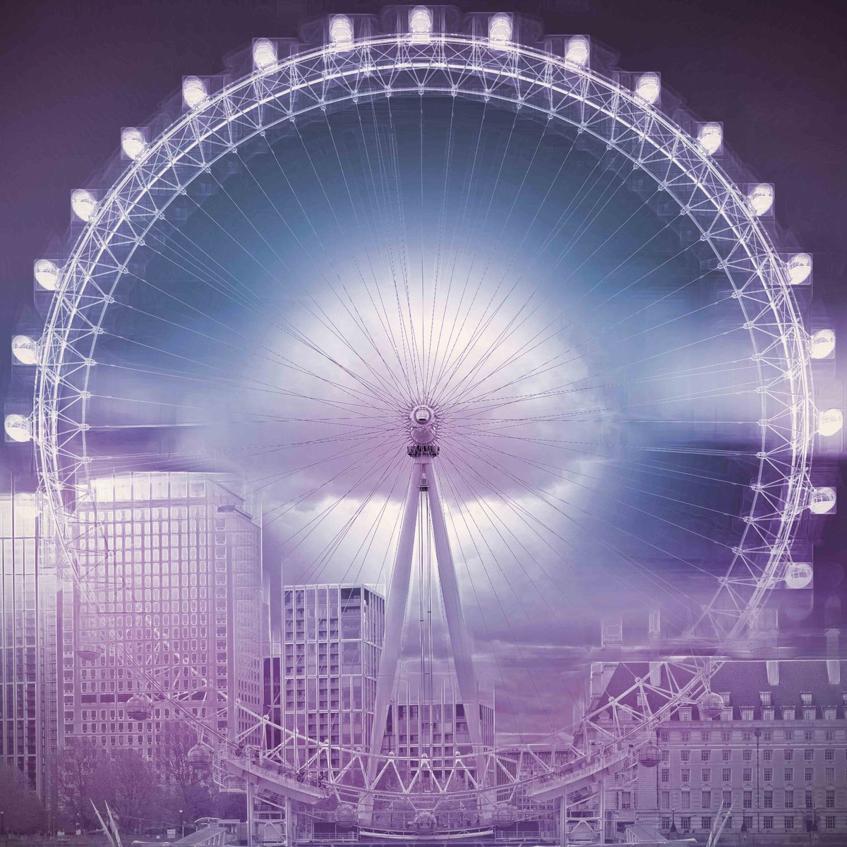 London’s landmarks are alway better when pink!

British Photographer Duncan Wade presents the world he sees around him with a captivating synthetic hue. 

Image: Duncan Wade, “Eye Light” 2021, Original Photographic Print on Aluminium, Dimensions: 80 x 80 cm #thelondoneye