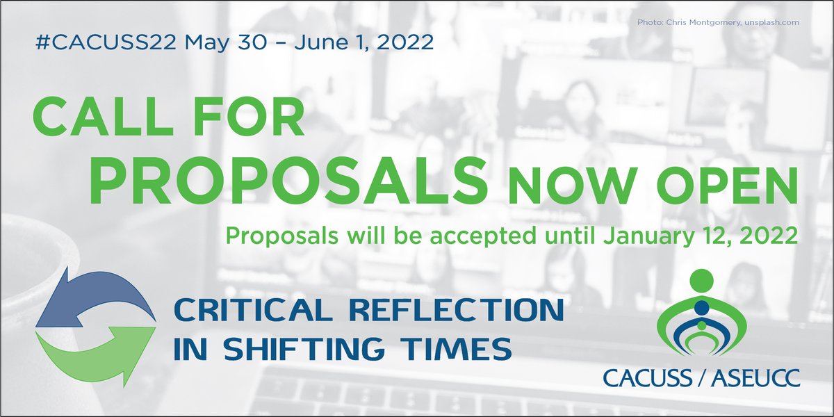 early holiday gift for you, we have extended the deadline for our call for proposals to January 12!! #cacuss22. We can't wait to receive your submission!! 🎄🧑‍🎄🎄