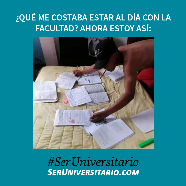 SerUniv's tweet photo. 😥#SerUniversitario https://t.co/kRzgPbESwf