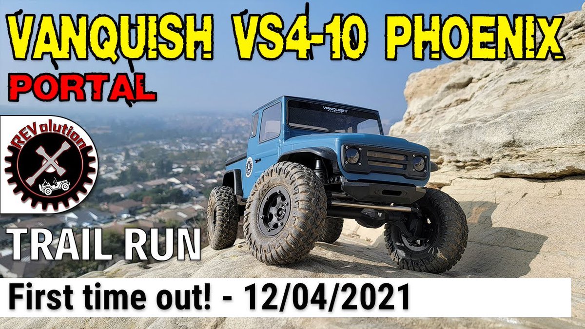 REVolutionX_RC's tweet photo. Check out my latest video "Vanquish VS4-10 Phoenix - Trail Run - 12-4-2021"

Watch Now: https://t.co/rAphX14rQz https://t.co/gYiN6ofGsS