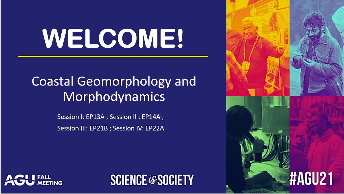 UweBest's tweet photo. Ready for #AGU2021!! 🙌 Today we will have some thought provoking discussions on coastal geo-morphodynamics. We have a pot filled with field observations, physical experiments and interdisciplinary studies like morphology with biology, ecology and policies. @12:45 CST/ 19:45 CET https://t.co/zIKL1GfAO9