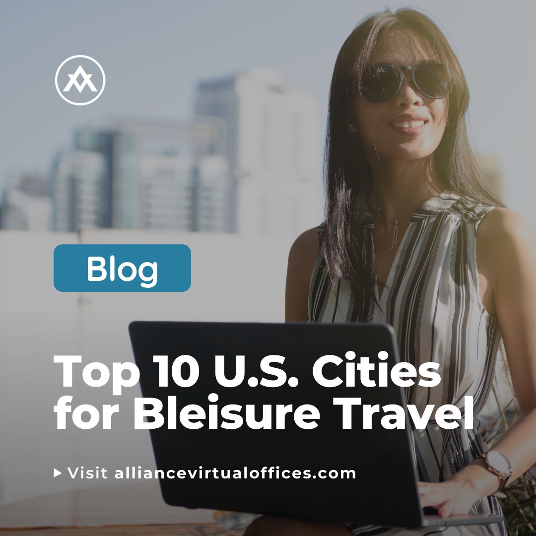alliancevirtual's tweet photo. Bleisure travel has hit a new high in recent years! 🤩 Here are the top 10 cities for bleisure travel. >>> https://t.co/j7pYGLdpwL
#bleisure #travel #workcation #bizcation #flexcation #futureofwork #business https://t.co/fPa6SFGucH