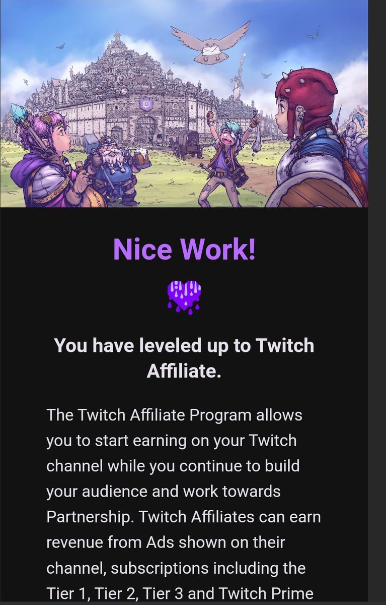 FiordaVoe's tweet photo. LET'S FUCKING GOOOOOOO
Finally, the numbers have updated and I am eligible for the affiliate status! I wasn't really sure if I'll stream tonight, but I feel like celebrating a bit. So, stream starts at 8:15PM CET! Thank you all so much xoxoxo https://t.co/KjY25kgvzX