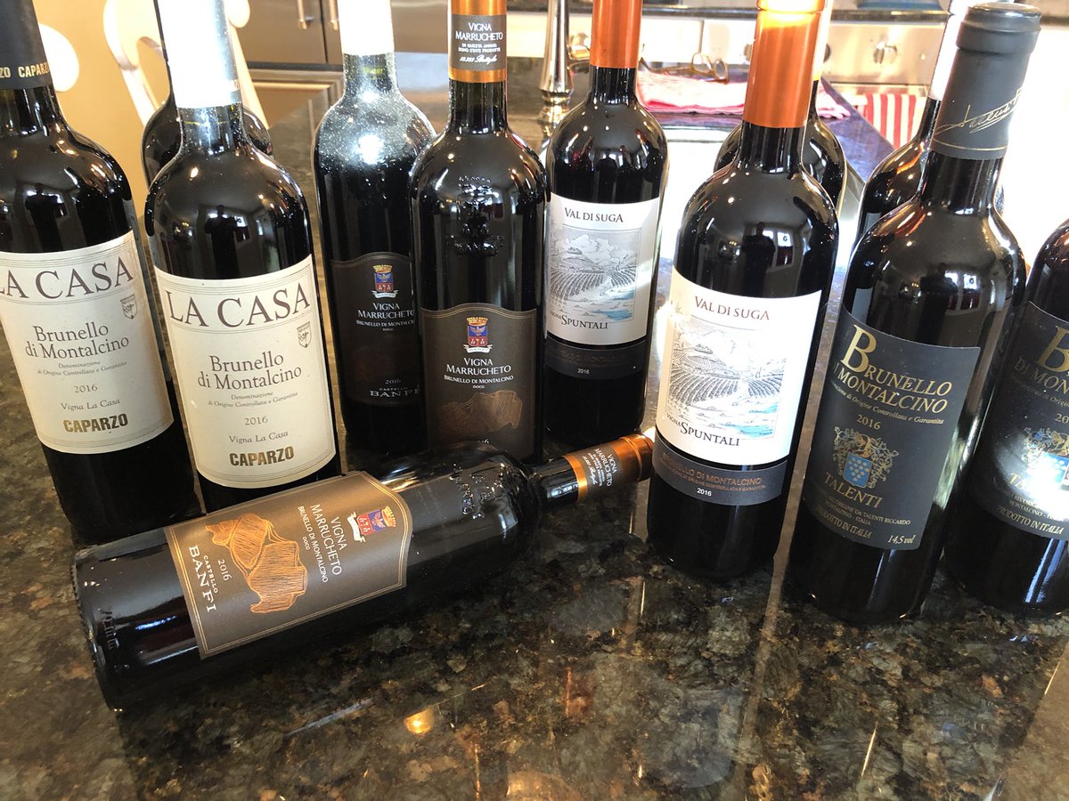 JohnMFodera's tweet photo. Supply Drop! Took a while to clear Customs but it finally made it. #Tuscanvines @Constan70997526 @BanfiOfficial @CastelloBanfiUS @ConsBrunello @MTLWINEGUY @stock_guy1 @MikeyGio85 @AmauryCarrasco @CoastCabCritic @WineDineWanda #caparzo #talenti #valdisuga #spuntali #Tuscanvines https://t.co/i36LJLBBRv