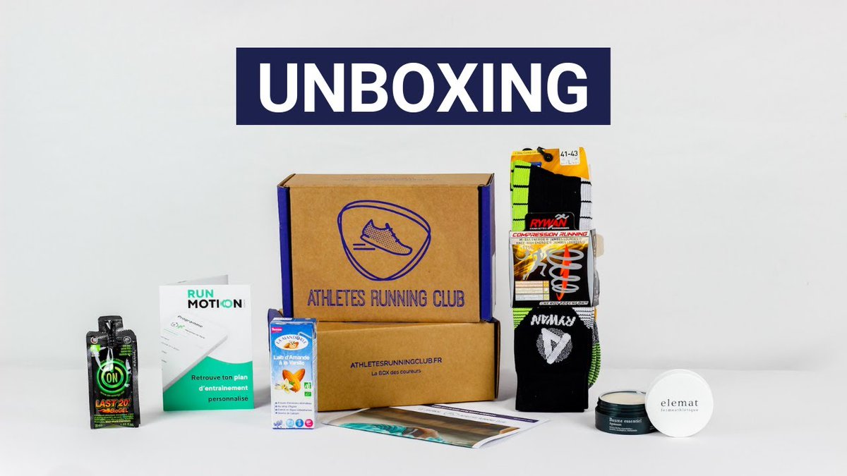 ❄️ La box de décembre vient achever la saison en beauté 👟Découvrez les produits soigneusement sélectionnés par notre équipe avec Rywan, Elemat, La Mandorle, <a href="/RunMotionCoach/">RunMotion Coach</a>, Bio Energy Food 👌🏻

La vidéo 👉 buff.ly/3oOCRTM
#boxrunning #courir
