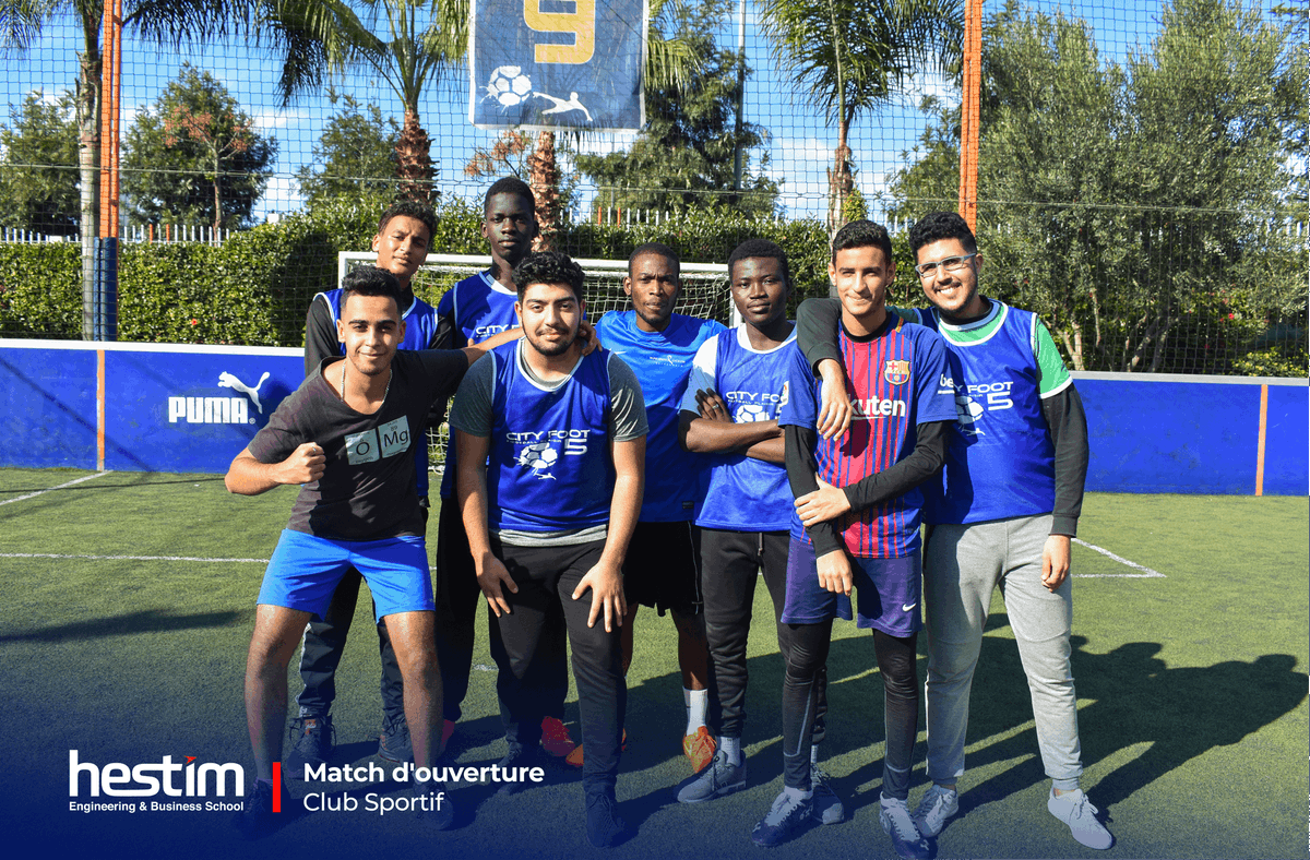 HESTIMofficiel's tweet photo. Retour en images sur le Match de Football organisé par le Club Sportif de @HESTIMofficiel #club #sportif #HESTIM #Match https://t.co/PDen60KbyV