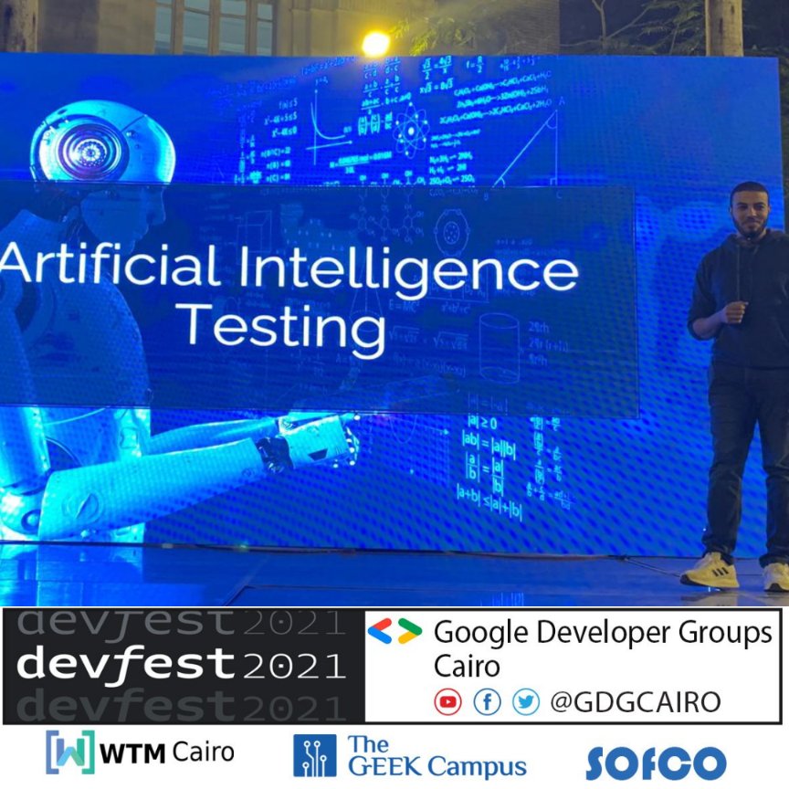 GDGCairo's tweet photo. Google developers group's devfest Cairo
Want to say Thank you to
👉Tarek Roshdy who Taken stage by storm on and told us about The road to software and testing career🔥
Thanks Tarek for This great session, your efforts and being our guest. ❤️🔥
#DevFest2021
#devfestcairo2021 https://t.co/bw8OKOl4b7