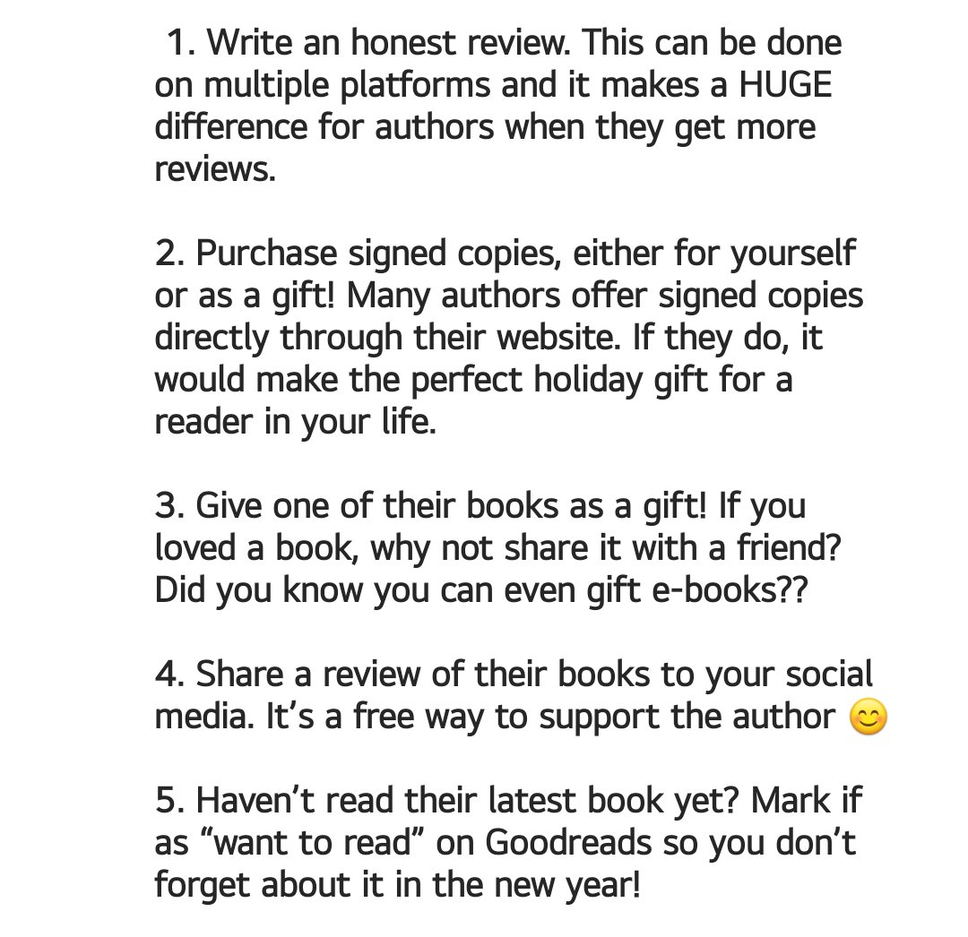5 easy steps to help your favorite author.