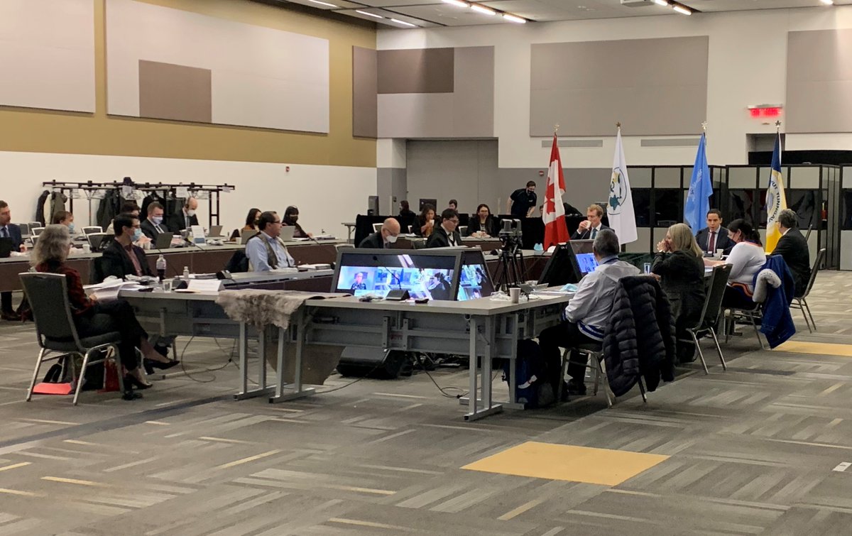 ICC_Canada's tweet photo. We are pleased to take part in the Inuit Crown Partnership Committee (ICPC) meeting taking place hybrid-style this morning. Inuit leaders are meeting with cabinet ministers. We are engaging with Canadian officials on matters of international importance to Inuit. https://t.co/9BerUY9zwq