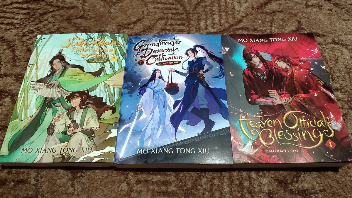 Look who's arrived! 😭😭💖

#mxtx #svsss #mdzs #tgcf #SevenSeasDanmei