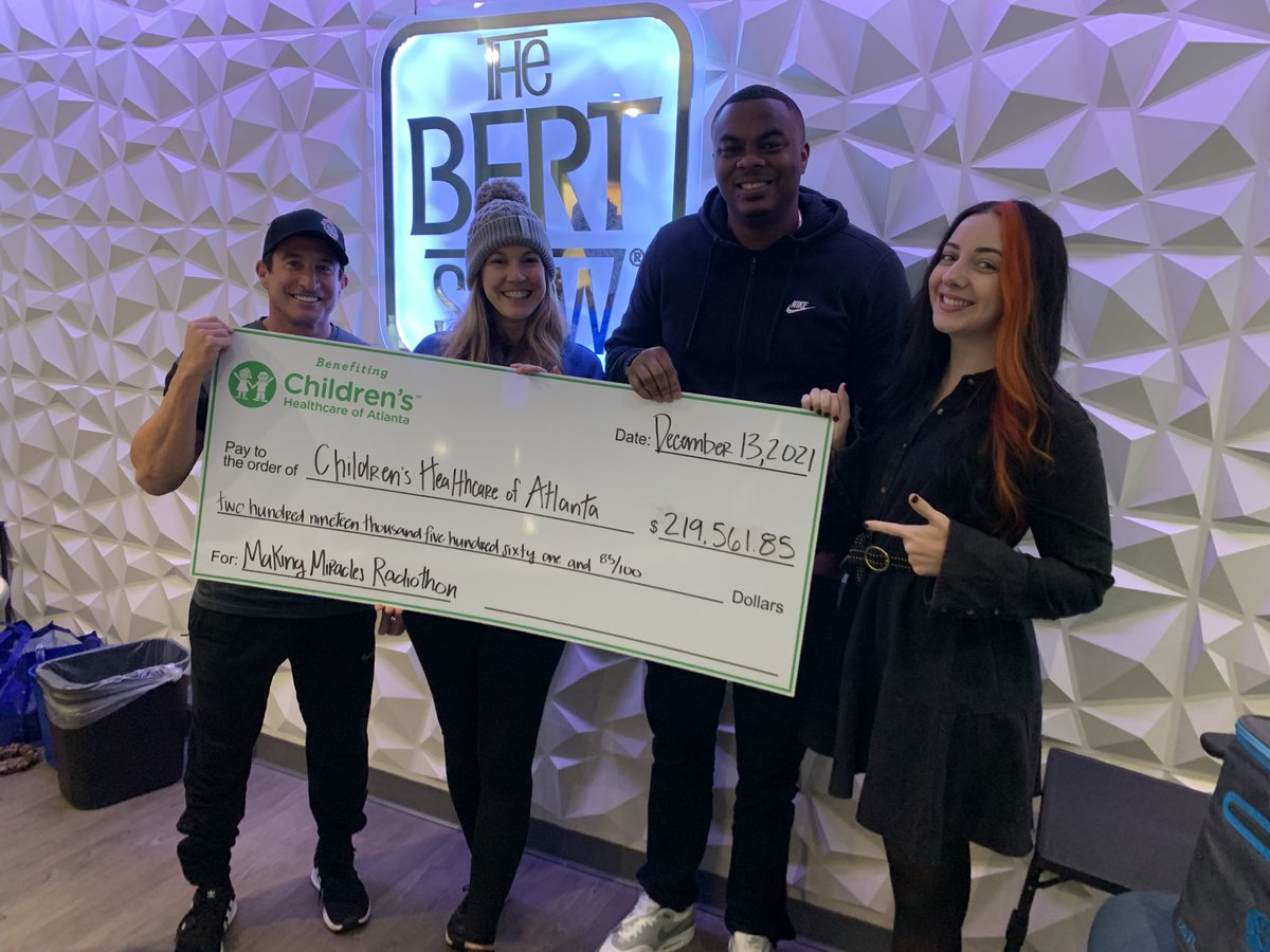 PionaireNetwork's tweet image. Thank you to everyone who donated Friday for the #MakingMiracles Radiothon! Through your generosity we raised $219,000 for Children's Healthcare of Atlanta. 👐

You can still donate at choa.org/radiothon or YEAR ROUND at choa.org/give