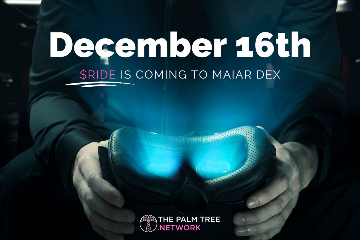 ThePalmTreeNW's tweet photo. The first Launchpad project on @ElrondNetwork will be @holoride... And it's coming!!

Prepare yourself for the beginning of the Metaverse-scale DeFi!!

$RIDE $LKMEX $EGLD ⚡️🌱 https://t.co/ygiS48gtdA