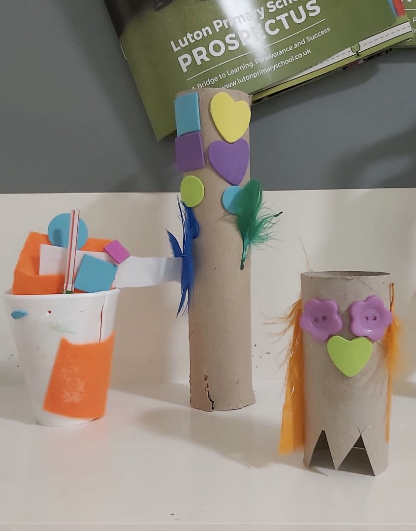 LutonPrimary's tweet photo. 🎭🎨 👨🎨 Here is our Art of the Week - aren’t they fantastic! Each week we find more budding artists #lutonprimary #proudofyou 👩🎨 🎨🎭 https://t.co/FwPr5DCph6