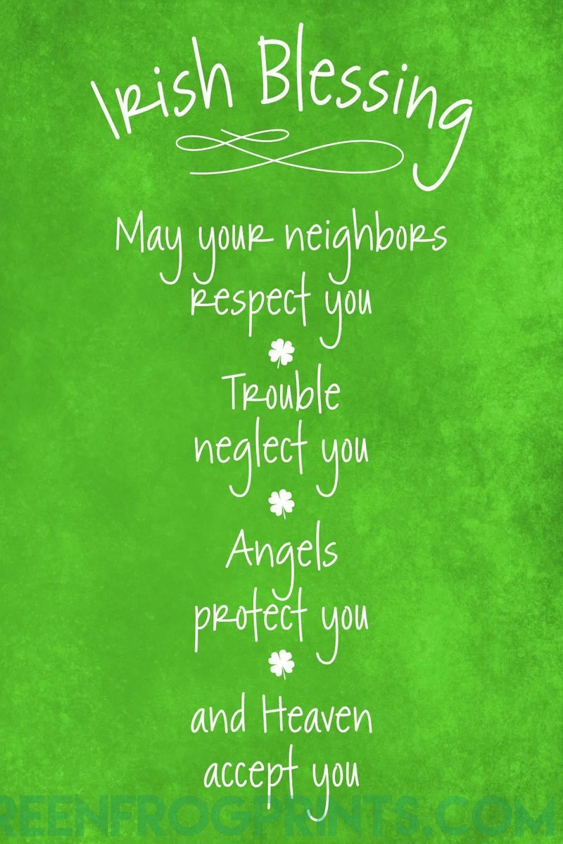 ShirlAngelLady's tweet photo. Irish Blessing.

#irishblessing #angels #protection #angelwings #whitefeathers #coins #love #harmony #peace #archangels 

#ShirleyTheAngelLady https://t.co/ZfOkvU6kfQ