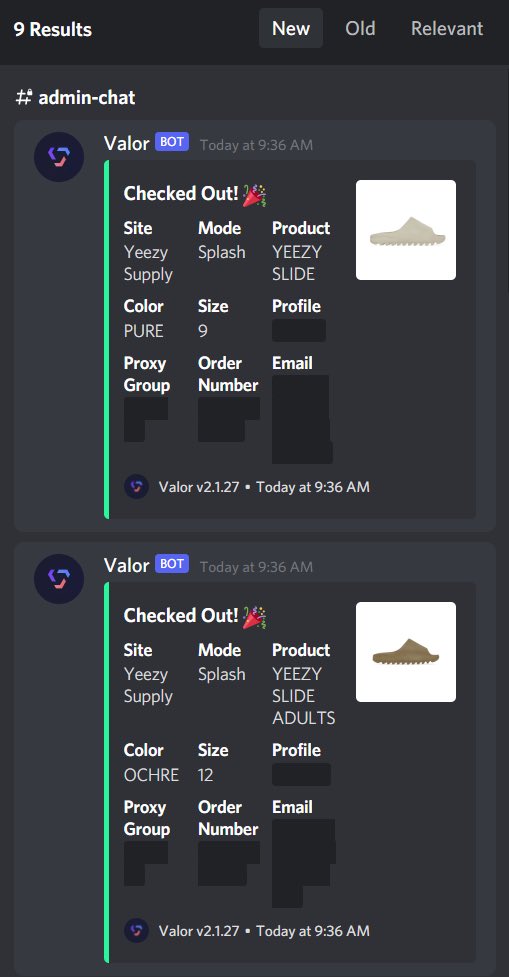 ShaShaPlsStop's tweet photo. What a day, love seeing the entire TL feast on a drop like today. Let’s not brick belugas next week please 🙏 

@GaneshBot 
@tricklebot 
@ValorAIO 

BEST ISPS IN THE WHOLE GAME 
@PorterProxies 
@TheXYZStore 

One clicks @SingleClickIO https://t.co/OCqX82CU8o