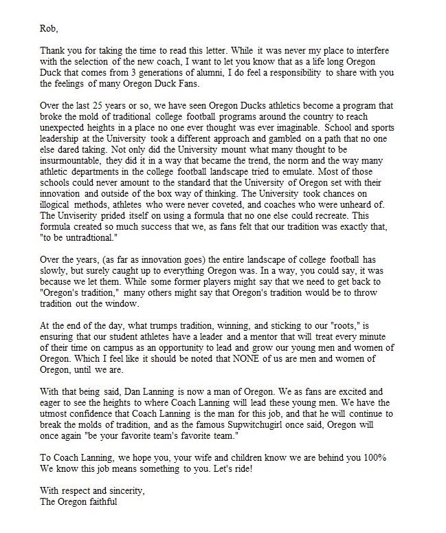 Uh oh, another leaked letter.

However, if you agree with this one, simply retweet to sign it.