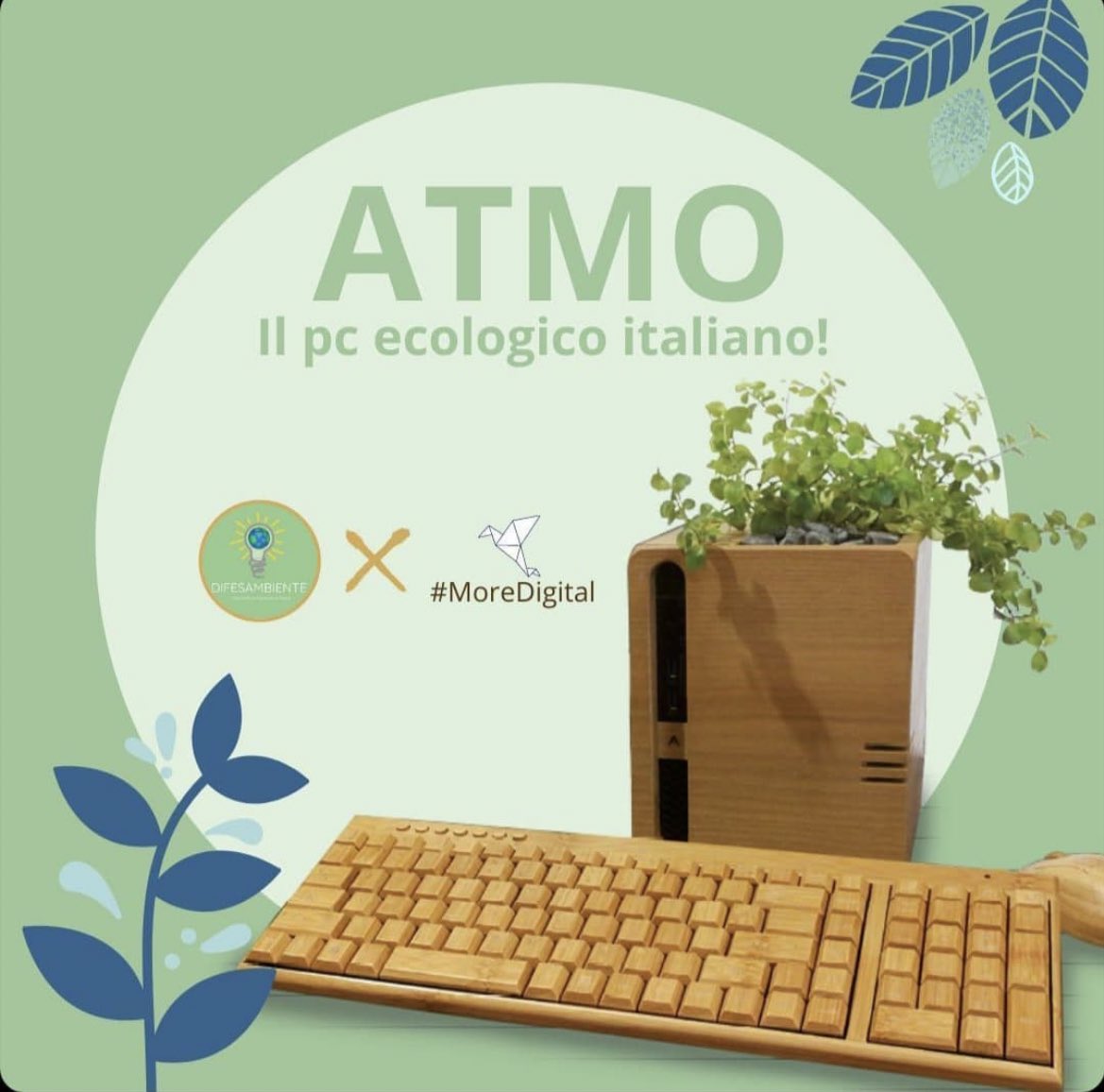 difesambiente's tweet photo. 🤝In collaborazione con il team @md_corislab21 

Vi presentiamo #ATMOpc 
Il #biocomputer 💻 Made in Italy 🇮🇹 

Progetto nato per integrare #sostenibilita ♻️ e #innovazione📱

Per saperne di più👉🏼 https://t.co/vaLFLYSxSL https://t.co/WByXZRzq57