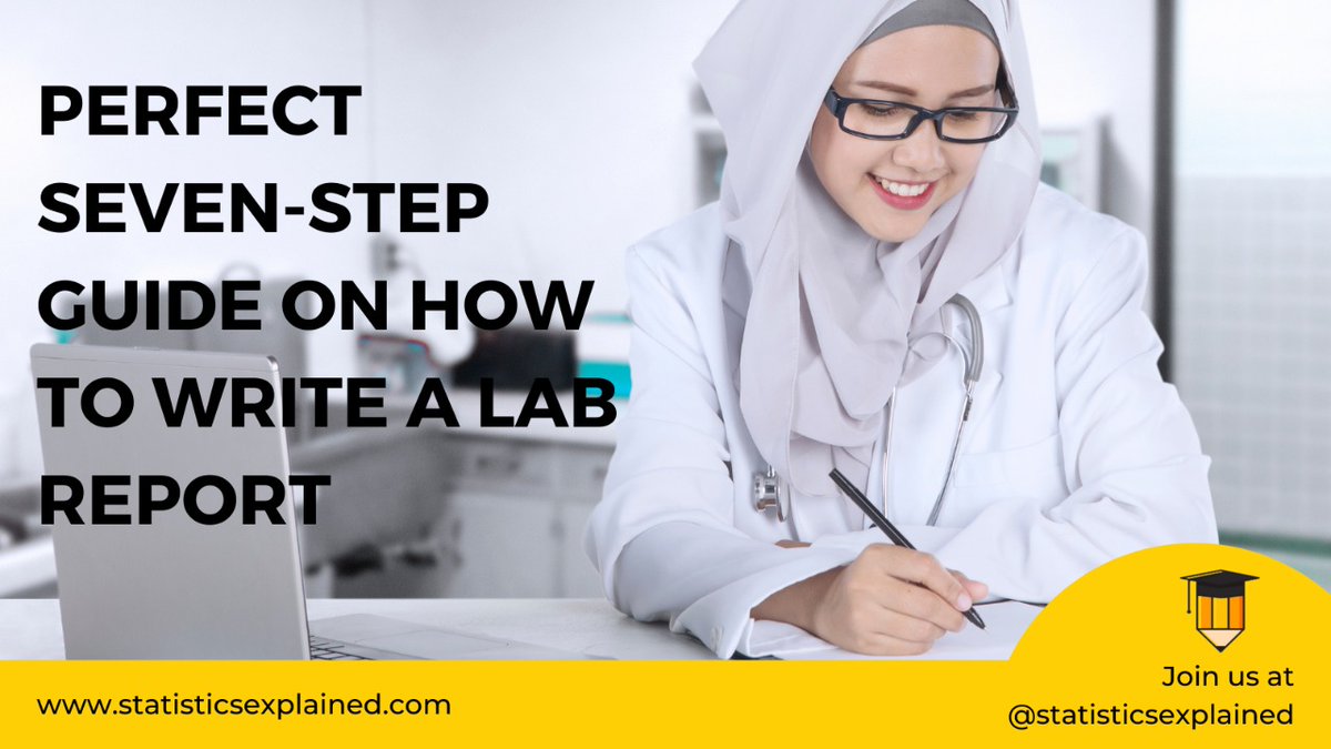 statisticsexpl's tweet image. The Perfect 7 Step Guide On How To Write A Lab Report
statisticsexplained.com/the-perfect-7-…
#reportwritting #assignmenthelp #labreportwritinghelp