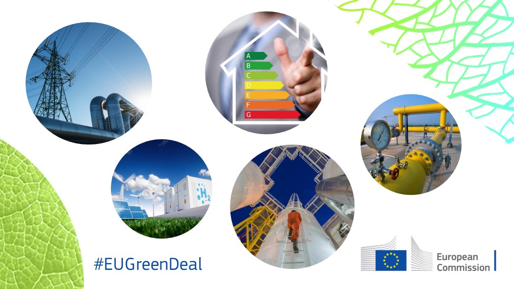 On Wednesday, the EC🇪🇺 will publish proposals for
🔸the #hydrogen and decarbonised #gasmarket package
🔸 the recast Energy Performance of Buildings Directive #EPBD 
🔸a new regulation to #reducemethane in energy
Stay tuned ⚡️and follow us on 🐦!