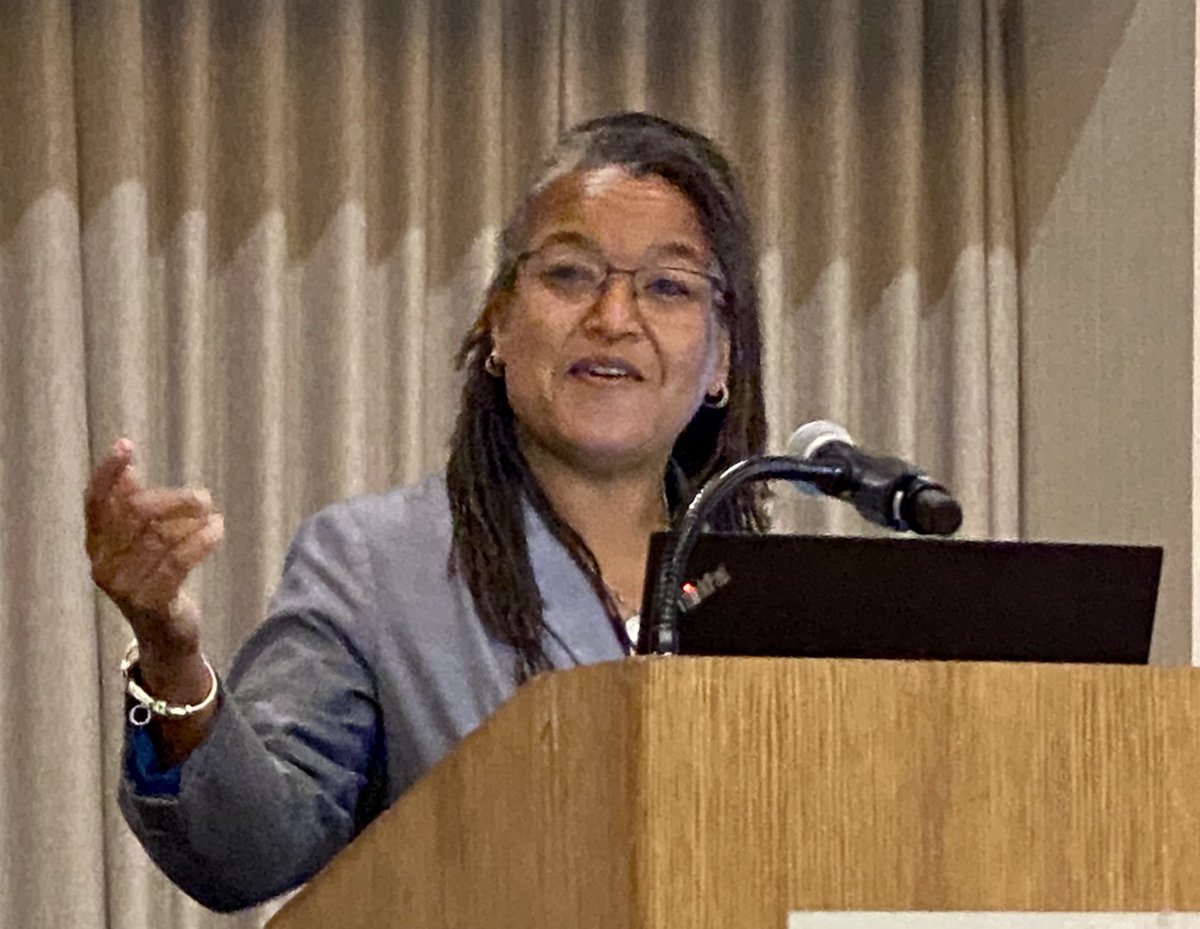 NACOLE_org's tweet photo. NACOLE Immediate Past President and Orleans Parish Sheriff-Elect Susan Hutson speaking truth to power at the NACOLE Conference! Welcome home! @SusanforSheriff https://t.co/CQe2dEPORU
