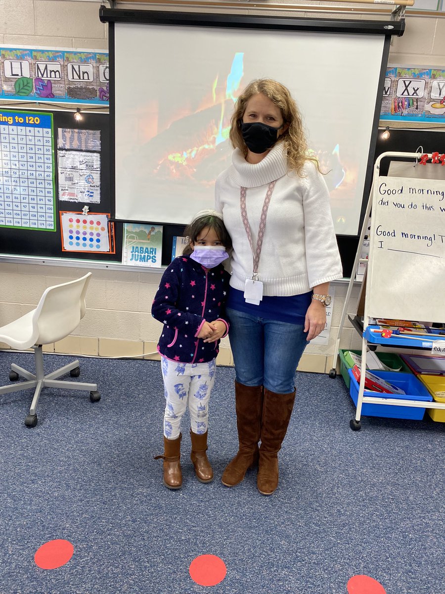 We wore our matching boots today! <a href="/Mrs_McElhose/">Mallory McElhose</a> <a href="/JWReasonElem/">JW Reason Elementary</a>