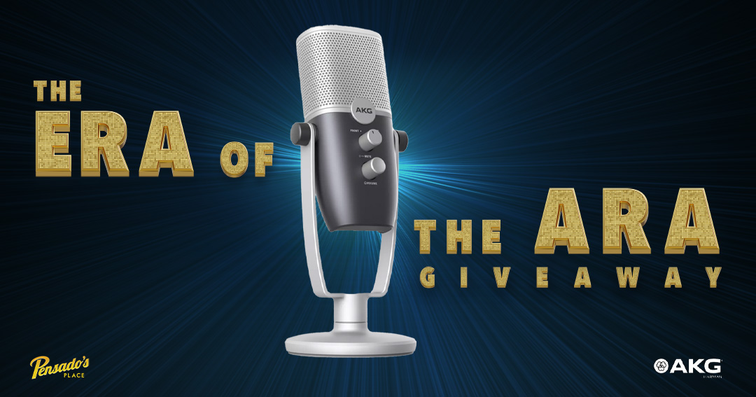 We're partnering with @PensadosPlace to bring you the Era of the Ara Giveaway! 🎉 12 people will win an #AKGAra USB microphone—will you be one of them? Enter for your chance to win: bddy.me/31Vwh4Y