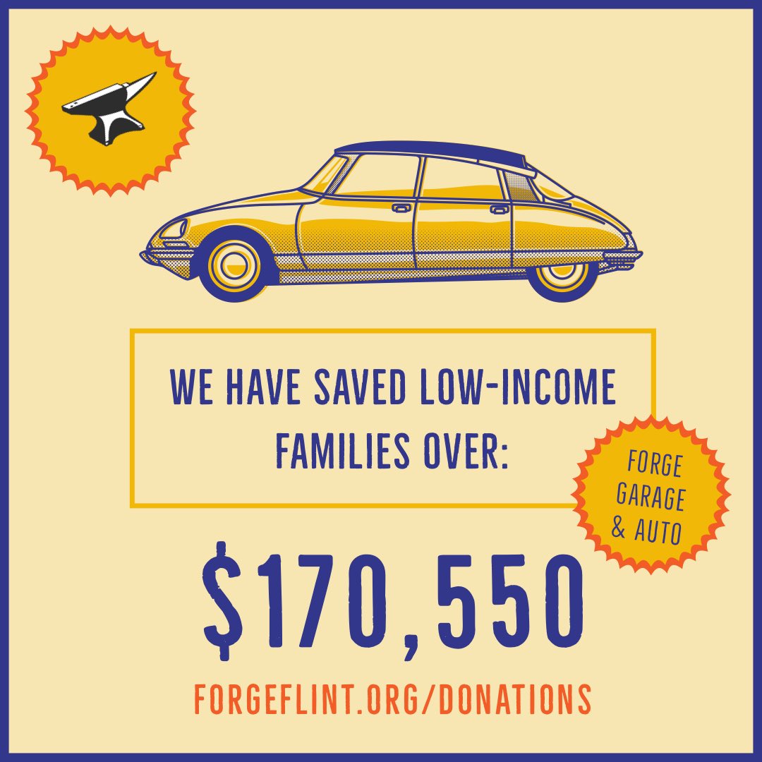 Thank you for your support! Your donations make our work in the community possible. forgeflint.org/donations