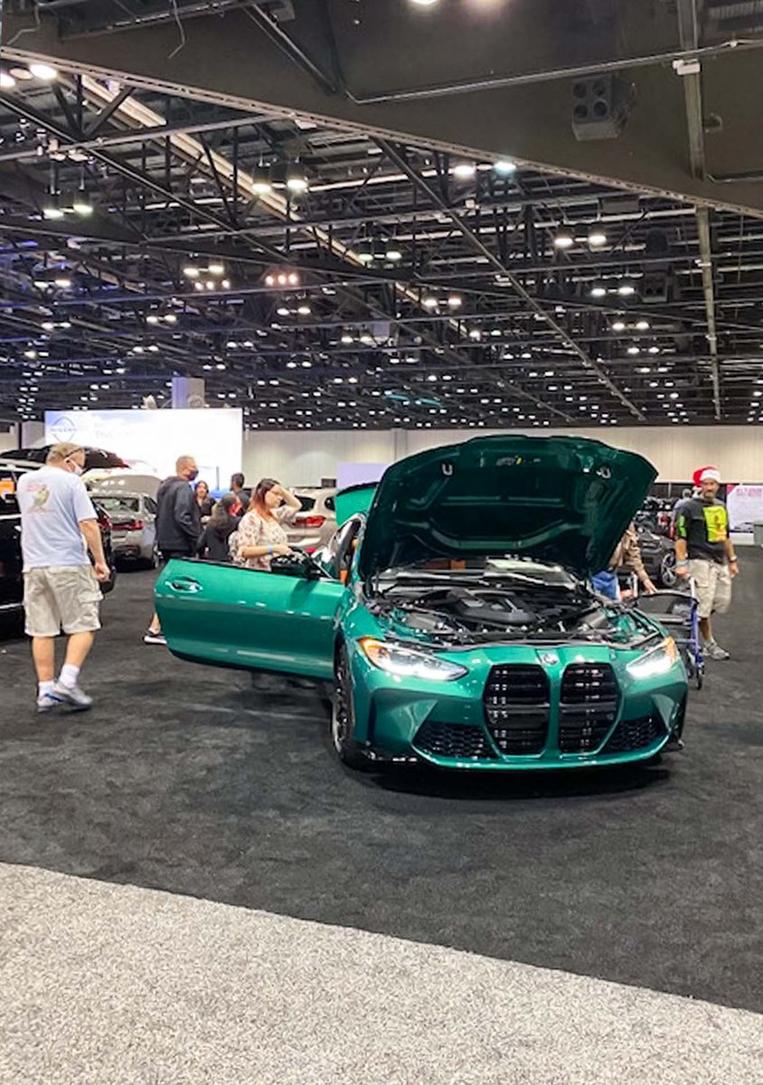 FieldsBMWLL's tweet photo. Check out these photos our #FieldsBMW Team took @ the #CentralFlorida International Auto Show #CFIAS, which took place from 12/3-5 @OCCC  in #Orlando. We were proud to showcase a selection of the latest #BMW models. Learn more @ https://t.co/xznPMTmYaN | #BMWNews #BMWModels https://t.co/yoZ3lk9yE2