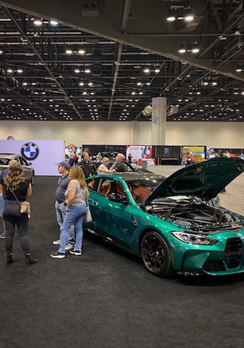 FieldsBMWLL's tweet photo. Check out these photos our #FieldsBMW Team took @ the #CentralFlorida International Auto Show #CFIAS, which took place from 12/3-5 @OCCC  in #Orlando. We were proud to showcase a selection of the latest #BMW models. Learn more @ https://t.co/xznPMTmYaN | #BMWNews #BMWModels https://t.co/yoZ3lk9yE2