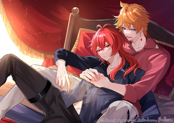#chiluc #タルディル 
眠いから好きにさせてるデ 