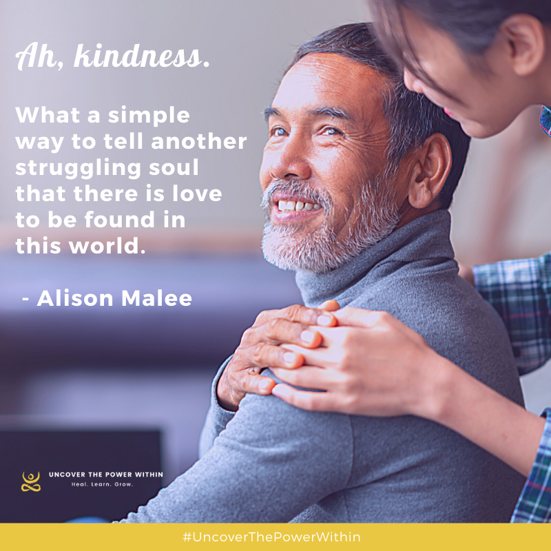 Mindful_Living's tweet photo. Kindness is a beautiful way to let someone know they are not alone in their struggle, and that there is love and caring out in the world. It can lift the heart of the giver and receiver.
Who in your life could benefit from some kindness today?
#Kindness #AlisonMalee #BeKind https://t.co/k54DxuW3Ka