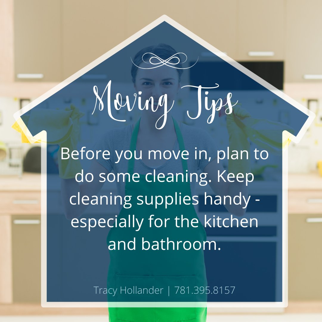 tlh711's tweet image. #MondayMovingTip - If the previous owner didn't clean very well, bring along some cleaning supplies and try to clean before you move anything in. Better yet for you - hire a cleaning service to have it ready for your move in day!

#MovingTips
#BostonRealEstate