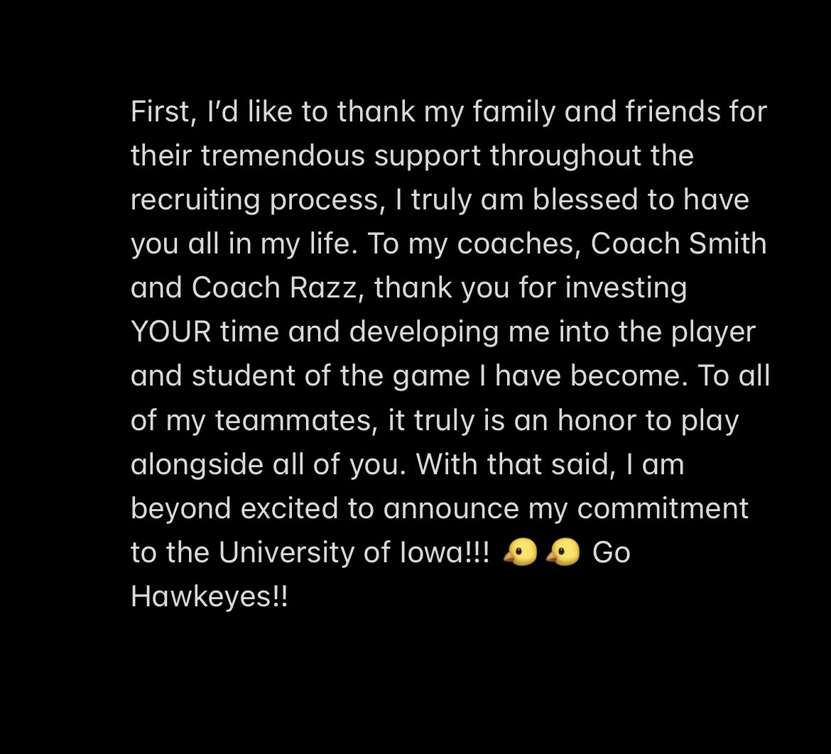 MarcoLainez5's tweet photo. Let’s Fly… @Tonyrazz03 @Red_Zone75 @HawkeyeFootball @CoachKenOKeefe https://t.co/g6xiO4nbyV