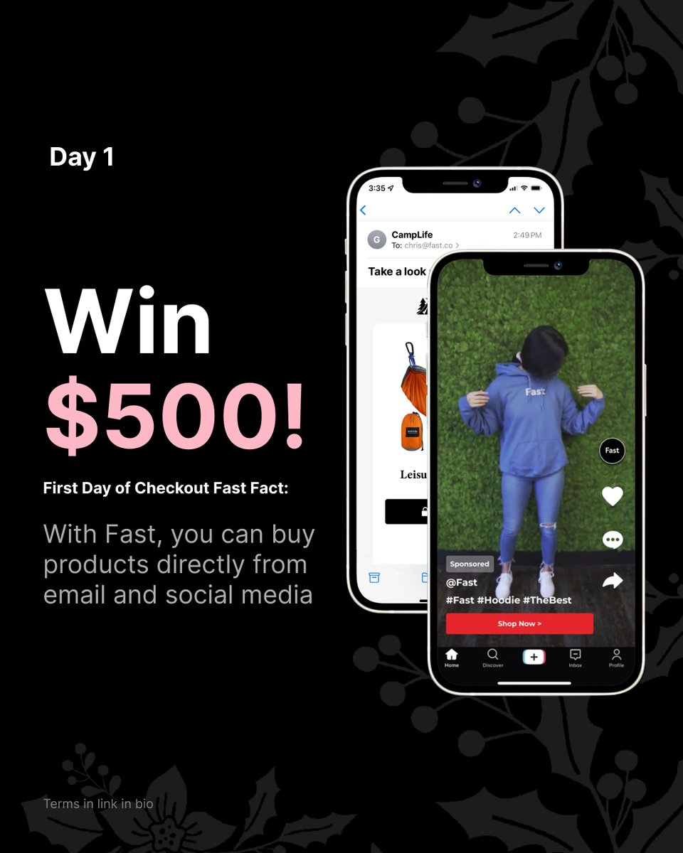 fast's tweet photo. Tag some of the brands you love for a chance to win a $500 gift card to one of them!

To enter just share this tweet, tag the brands, and follow Fast. And be sure to follow because we have 11 more days of giveaways after today #12DaysOfCheckout https://t.co/tSdtXBZFh9