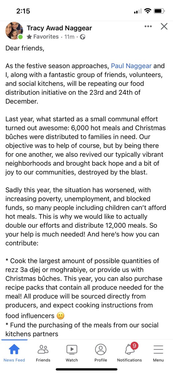 naggearp's tweet photo. We need you! Friends, last year, Tracy and I, with amazing volunteers, social kitchens, donors, and NGOs, distributed 6k meals during the holiday season to our neighbors affected by the blast. Poverty is worse this year, so we’re aiming for 12k meals. Let’s do this! Plz RT and DM https://t.co/40tFiEPsXt