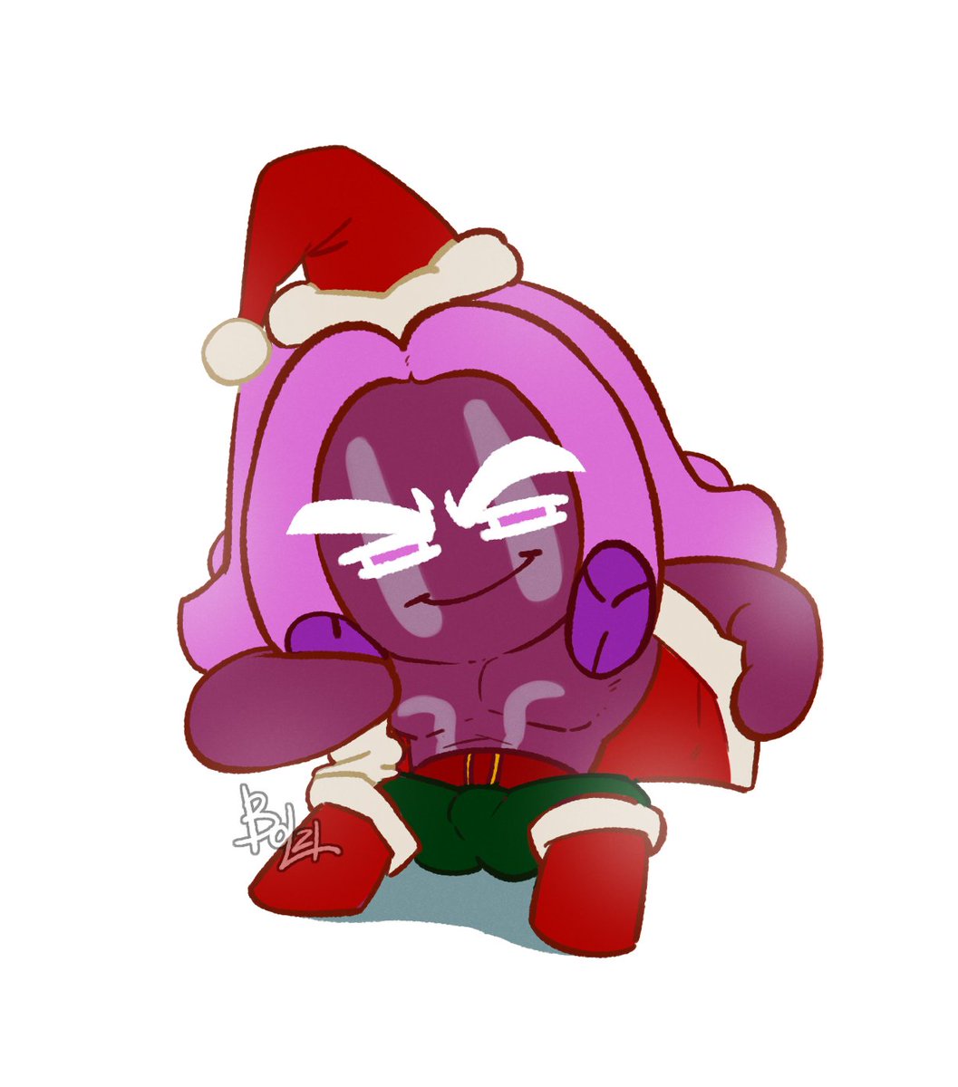 RT @BolTheEye: I want this santa costume for Yam in cookie run

#cookierun #purpleyamcookie https://t.co/VItKIxzlng