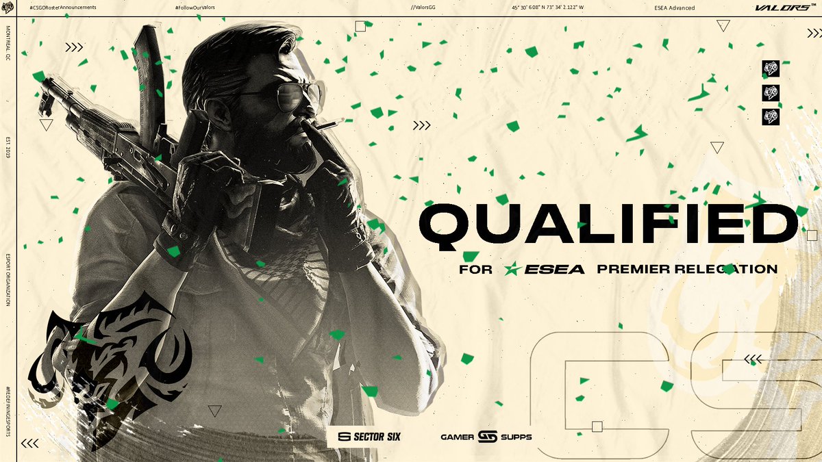 SkriptGG's tweet photo. Congrats to our boys! ๐
We are qualified for @ESEA Premier S39 Relegation๐ฅ
#Robby ๐
@Calix1x1 ๐
@Plutocsgo ๐
@Droidcsgo ๐
@woohooCSGO ๐
Thanks to everyone who supports us during all the playoff ๐
#FollowOurValors https://t.co/p4hhfchwFI