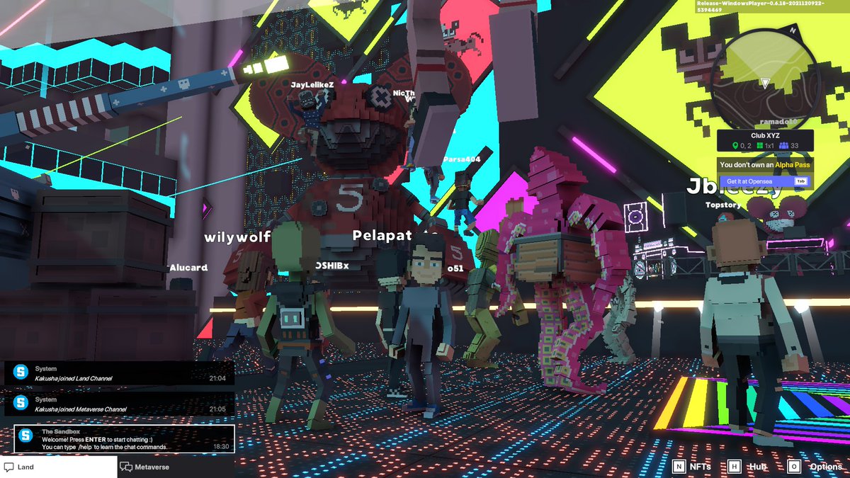 T_Kakusha's tweet photo. @TheSandboxGame @deadmau5 #Sandbox 
#Deadmau5 https://t.co/y3u9WdZuAG