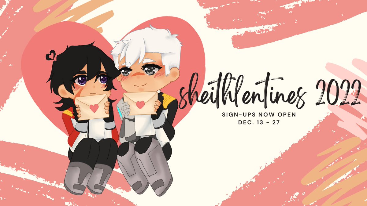 mysheithlentine's tweet photo. Sheithlentines 2022 the #sheith valentine's day exchange is here with signups open from Dec 13th - 27th! 

Join us for another year of sheith love! 🖤❤️ #sheithlentines #sheithlentines2022

signup: https://t.co/kMcLO5Myic
info &amp; rules: https://t.co/HQ3wHbbBzF https://t.co/O4nwQzElvw