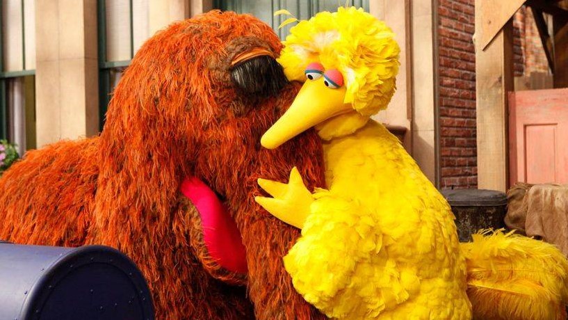 sesamestreet's tweet photo. We’re thinking of our friends affected by the tornados this weekend. ❤ In times of stress, you can reassure little ones that they are safe and loved. For more resources visit https://t.co/jfOl5WAcKj. https://t.co/Qdj4nEbvjz