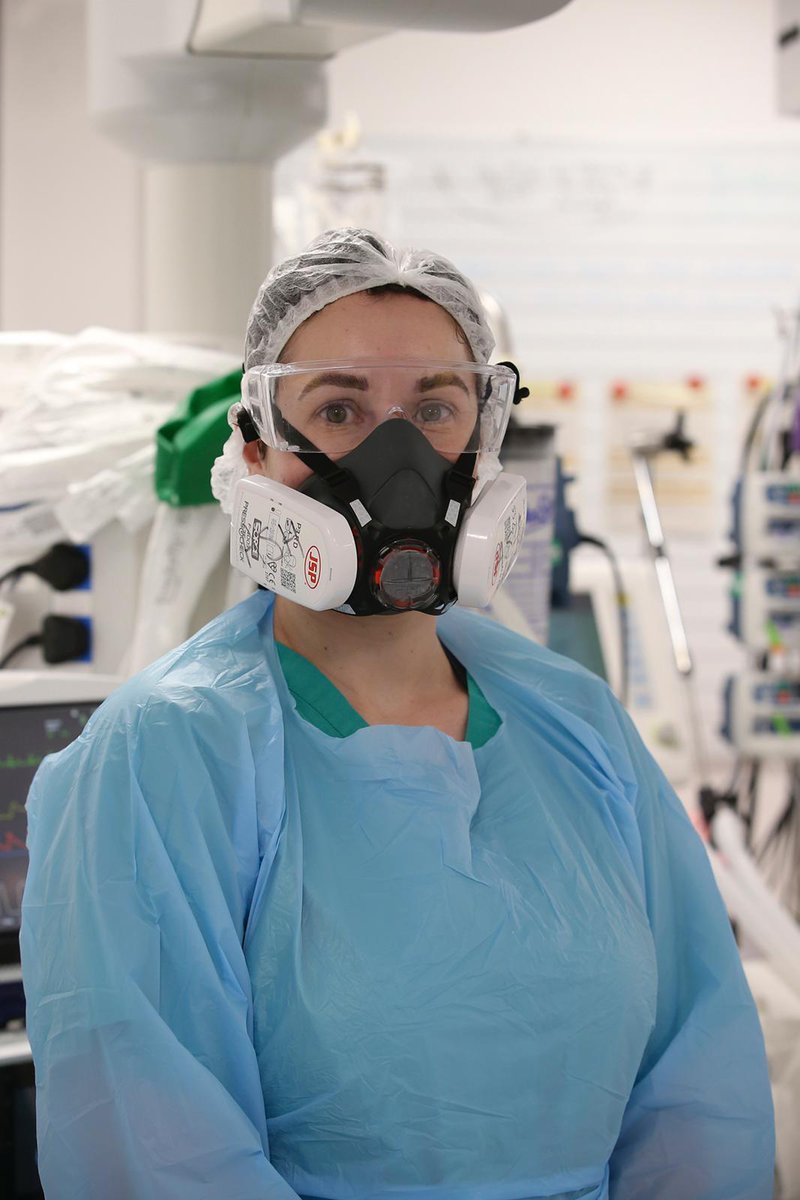 Some of our staff continue to wear these types of masks every day to care for our patients. They have been doing this since the pandemic started. 

Please help us help you by wearing your facemask while in our hospitals and in public too.

Guidance here:  bit.ly/38Va4n6