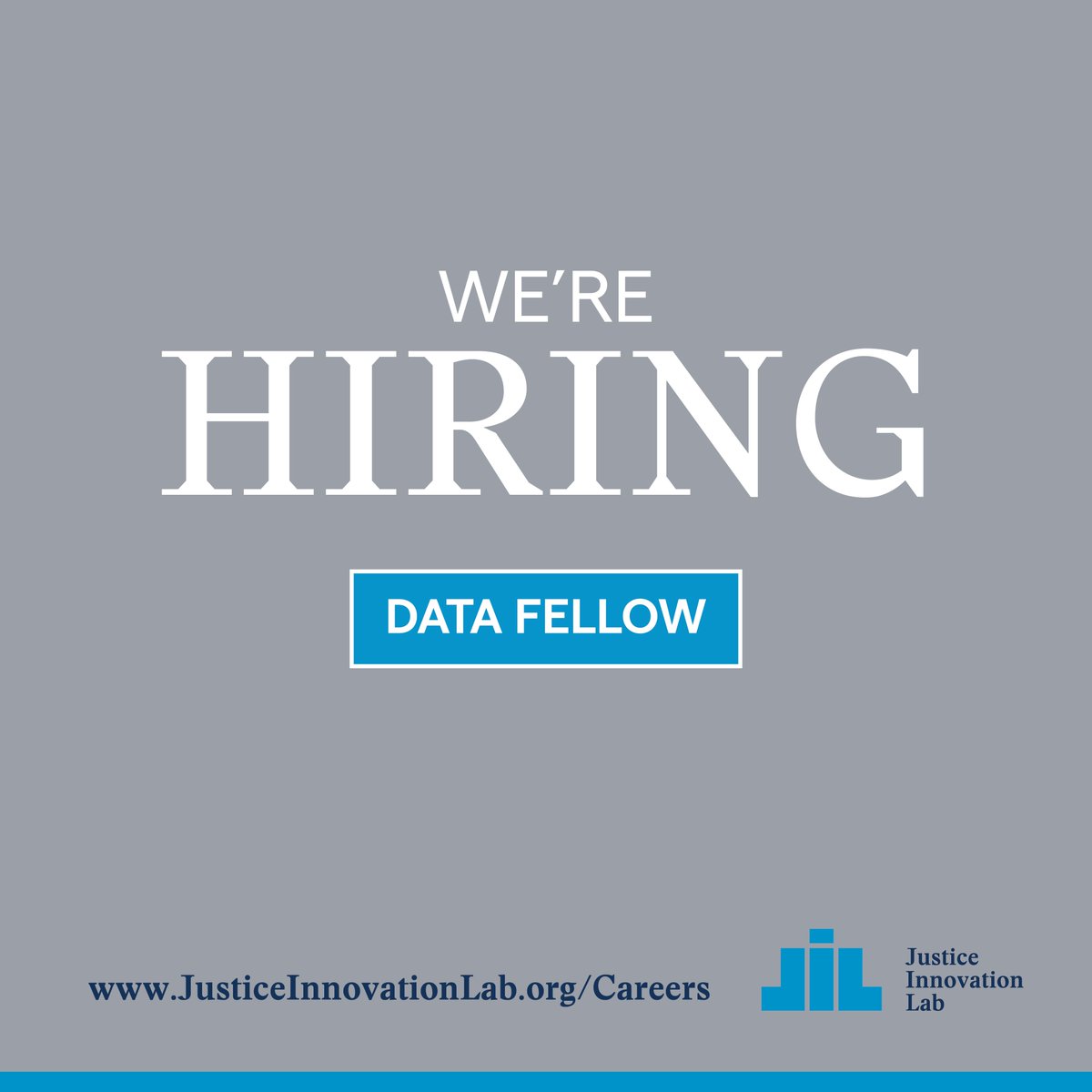 Lab4Justice's tweet photo. Apply now to become a JIL DATA FELLOW! This 12-month remote fellowship will work closely with JIL’s data engineers &amp; analysts. Apps due 1/15/22 &amp; considered on a rolling basis. View description &amp; apply here: https://t.co/yvEMTxfFwl
#jobs #hiring #datafellow #fellowship #remote https://t.co/SBdlwKuxSL