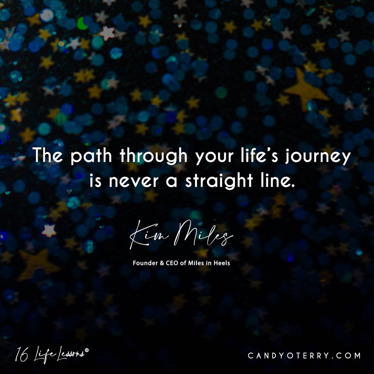 Let’s just call <a href="/KimMilesinHeels/">Miles in Heels</a> a whirlwind of wonderful wisdom.  #motivationmonday.