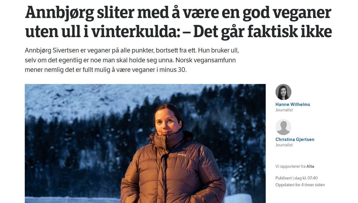 I dag har NRK en sak på trykk hvor vi har uttalt oss om veganisme og bruk av ull. Etter saken ble publisert har vi fått mange henvendelser vedrørende hva Norsk Vegansamfunn faktisk mener om bruk av ull. Her er et utfyllende svar: facebook.com/216914081922/p…