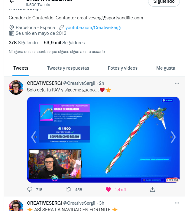 VeronicaMasquef's tweet photo. @CreativeSergii aca se ve que tengo el like, en la anterior captura solo se veia q te seguia. https://t.co/6XMMgOGMPb