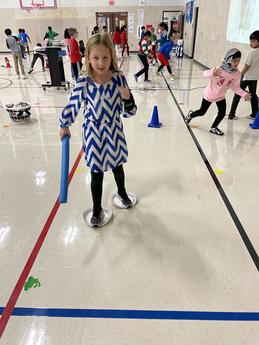 Ice skating in the gym? Why not? ⁦<a href="/fletchermangela/">Angela Fletcher</a>⁩ ⁦<a href="/LiscanoElem/">Liscano Elementary School</a>⁩ #liscanoproud